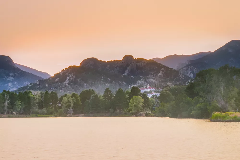 final version of a sunset using a graduated neutral density filter