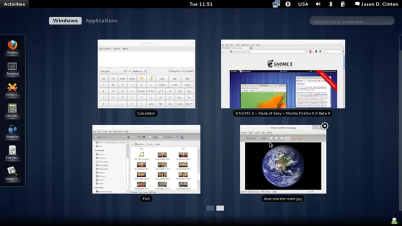 Gnome-Shell Screenshot