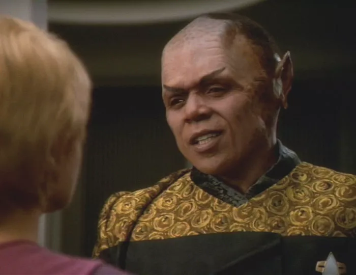 Tuvix, a combination of Tuvok and Neelix
